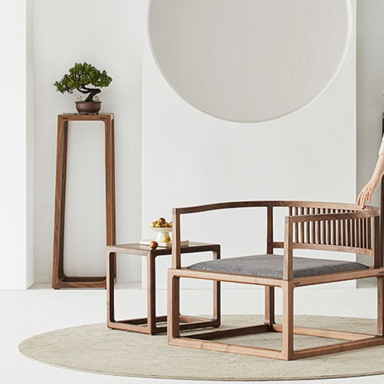 Traditional Style Dining Chair Solid Wood Arm Chair for Home Clearhalo 'Dining Chairs' 'Dining Tables & Seating' 'dining_chair' 'furn' 'furn_dining_chair' 'Furniture' 'Kitchen & Dining Furniture' 1200x1200_96da2001-0c68-4455-b99f-a15d7e7f0c4f