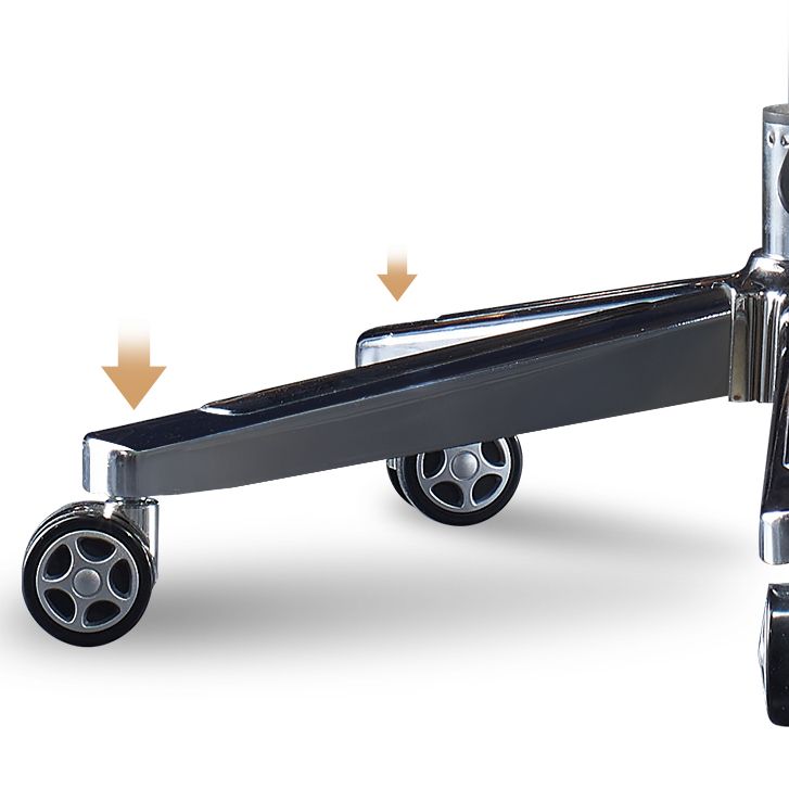 Modern Slide High Back Office Chai Brown Leather Office Chair Clearhalo 'furn' 'furn_office_chair' 'Furniture' 'Office Chairs' 'Office Furniture' 'office_chair' 1200x1200_96dcb688-147b-4e95-bb3c-7a46fcceed58