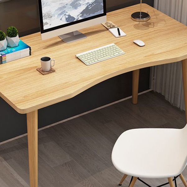 Escritorio de escritura de hogar moderno escritorio de oficina de madera artificial