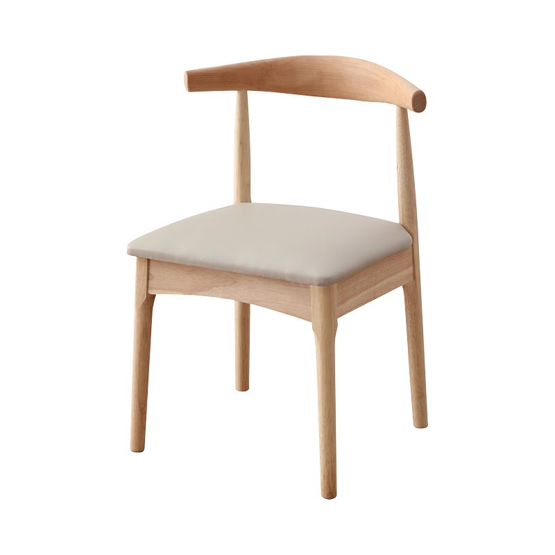 Indoor Scandinavian Side Chair Upholstered Wood Open Back Dining Room Chair (Set of 2) Clearhalo ' kitchen&dining_furn' 'Dining Chairs' 'Dining Tables & Seating' 'dining_chair' 'furn' 'furn_dining_chair' 'Furniture' 'furniture_dining_chair' 'Kitchen & Dining Furniture' 'kitchen' 1200x1200_96dfecec-9ec9-499a-94a6-fc4dd46821c1