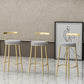 Modern Style Iron Bar Stool with Footrest Low Back Milk Tea Shop Simple Bar Stool Clearhalo 'Bar Furniture' 'Bar Stools' 'bar_stools' 'furn' 'furn_bar_stools' 'furniture_bar_stools' 'Kitchen & Dining Furniture' 'kitchen&dining_furn' 'kitchen' 'kitchen_furn' Furniture' 1200x1200_96e24aef-41c0-4e73-99cc-e41ce88c325f