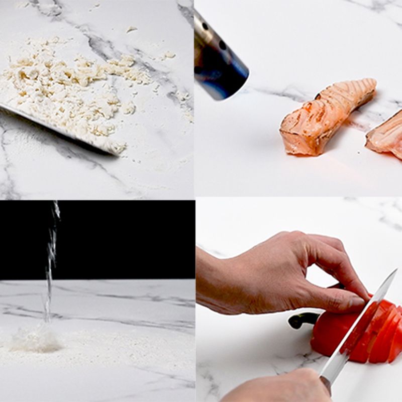 Contemporary Style Sintered Stone Desk Metal Sled Base Office Desk Clearhalo 'furn' 'furn_office_desk' 'Furniture' 'Office Desks' 'Office Furniture' 'office_desk' 1200x1200_96ed31ba-3c4d-4843-a995-bbe4b5736595