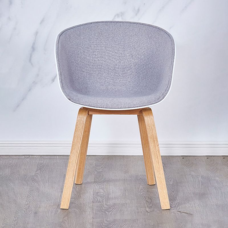 Modern Style Dining Chairs Dining Armless Side Chair with Wooden Legs Clearhalo ' kitchen&dining_furn' 'Dining Chairs' 'Dining Tables & Seating' 'dining_chair' 'furn' 'furn_dining_chair' 'Furniture' 'furniture_dining_chair' 'Kitchen & Dining Furniture' 'kitchen' 1200x1200_96ee525c-e98d-49ab-a770-5dbde7bbb19f
