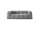Contemporain 41,3 "D Laine canapé biscuit arrière Sofa tissu de smoking