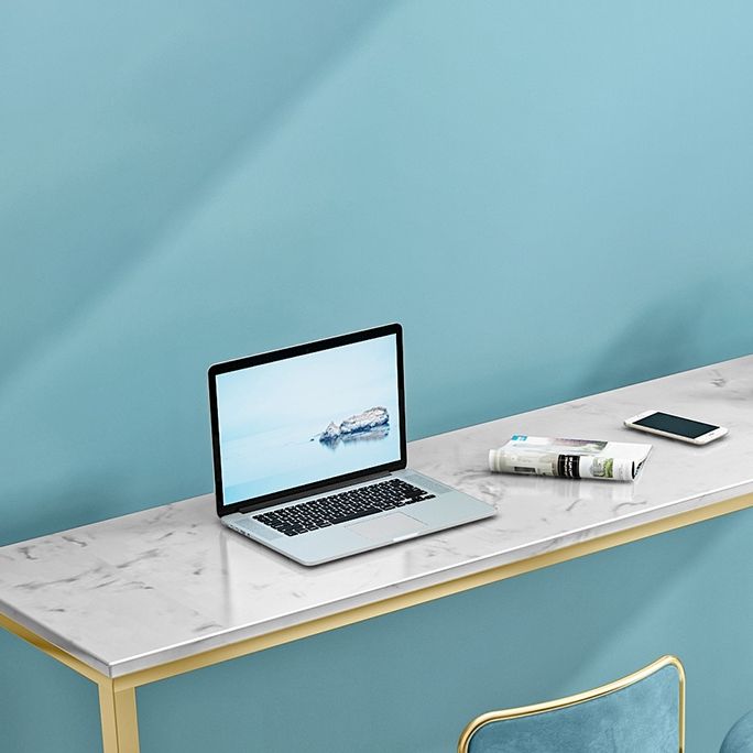 Juego de mesa de pub de barra de mármol glamos 1/2/4 piezas de pub al altura de la altura del mostrador de la tienda rectángulo