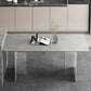 Contemporary Sintered Stone Standard Dining Table Rectangle Dining Table with Double Pedestal Clearhalo ' dining_table' 'Dining Tables & Seating' 'Dining Tables' 'furn' 'furn_dining_table' 'Furniture' 'furniture_dining_table' 'Kitchen & Dining Furniture' 'kitchen&dining_furn' 'kitchen' 'kitchen_dining_table' 1200x1200_96f5eb7b-7186-4ed4-8eec-a027e169cff3
