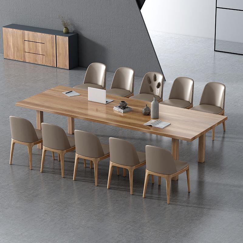 Modern Solid Wood Table for Restaurant Rectangle Brown Dining Table with 4 Legs Clearhalo ' dining_table' 'Dining Tables & Seating' 'Dining Tables' 'furn' 'furn_dining_table' 'Furniture' 'furniture_dining_table' 'Kitchen & Dining Furniture' 'kitchen&dining_furn' 'kitchen' 'kitchen_dining_table' 1200x1200_96f603c4-973e-4667-8e4a-0ac8caa7799d