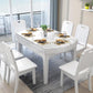 Sintered Stone Top Table 4 Legs Dining Table Home Kitchen Dinner
