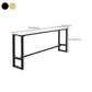 Rectangle Faux Marble Bar Height Table Contemporary Trestle Base Bar Table Clearhalo 'Bar Furniture' 'Bar Tables' 'bar_tables' 'furn' 'furn_bar_tables' 'Furniture' 'Kitchen & Dining Furniture' 1200x1200_96f7f5e2-9a6b-475e-ad7a-c23954fea45e