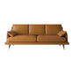 31.50" H Square Arm Modern Sofa with Cushions Dark Brown Standard Sofa Clearhalo 'furn' 'furn_sofas' 'Furniture' 'furniture_sofas' 'Living Room Furniture' 'Sofa' 'sofas' 1200x1200_96f957a9-16de-458a-b97c-e22f283bdd8c