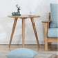 Rubberwood Solid Wood Tripod Table Simplicity Dining Table Round for Kitchen Home Clearhalo ' dining_table' 'Dining Tables & Seating' 'Dining Tables' 'furn' 'furn_dining_table' 'Furniture' 'furniture_dining_table' 'Kitchen & Dining Furniture' 'kitchen&dining_furn' 'kitchen' 'kitchen_dining_table' 1200x1200_97048254-ebc6-4162-ae30-c06ff40236d7