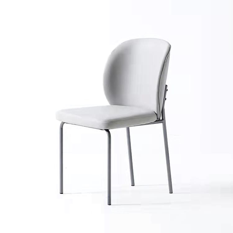 Contemporary Home Side Chair Wingback Metal Legs Upholstered Dining Room Chair Clearhalo ' kitchen&dining_furn' 'Dining Chairs' 'Dining Tables & Seating' 'dining_chair' 'furn' 'furn_dining_chair' 'Furniture' 'furniture_dining_chair' 'Kitchen & Dining Furniture' 'kitchen' 1200x1200_9704fefc-c98d-410d-89fc-c201ce197bcc