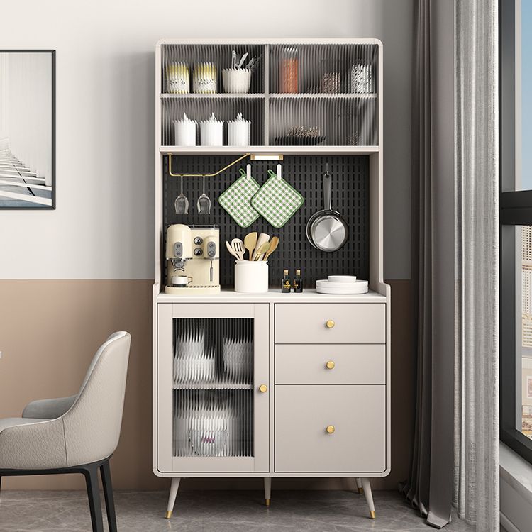 Living Room Dining Buffet Modern Stone and Engineered Wood Buffet Sideboard Clearhalo 'buffet_sideboard' 'Buffets & Sideboards' 'furn' 'furn_buffet_sideboard' 'Furniture' 'furniture_buffet_sideboard' 'Kitchen & Dining Furniture' 1200x1200_97084bc2-bd18-41e2-8e1d-838bcf89580b