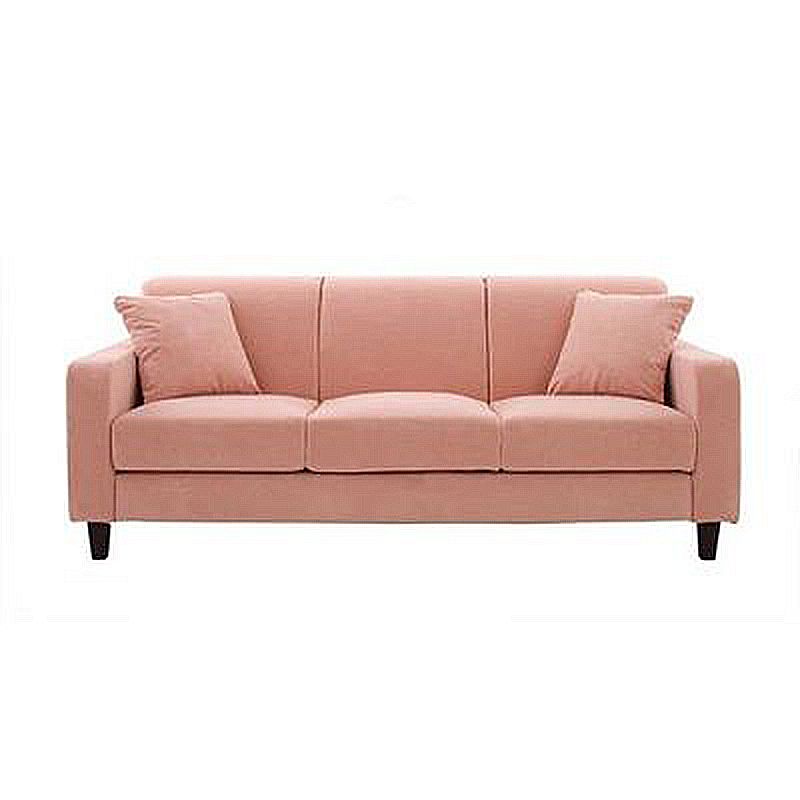 Contemporary Velvet/Linen Couch Square Arm Sofa with Loose Back Clearhalo 'furn' 'furn_sofas' 'Furniture' 'furniture_sofas' 'Living Room Furniture' 'Sofa' 'sofas' 1200x1200_9712b82c-7453-45b7-8b5c-427f421f5907