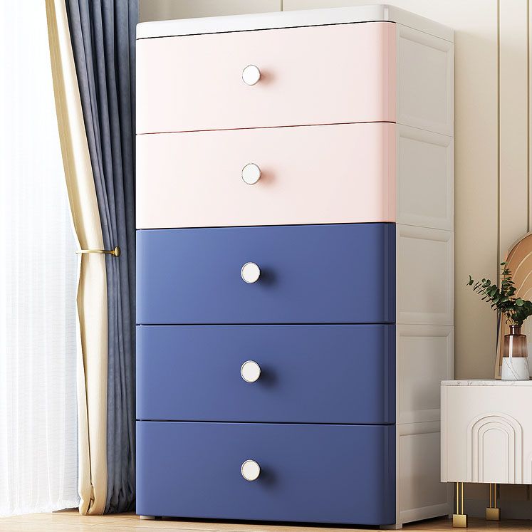 Plastikgarderobeschrank mit Schubladen nicht hangender Rettungsschrank für Zuhause