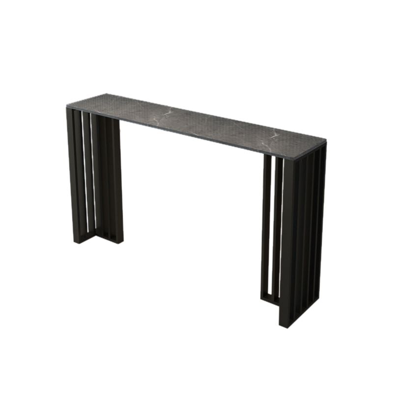 Modern Rectangle Sintered Stone Top Bar Table for Kitchen Dining Room Clearhalo 'Bar Furniture' 'Bar Tables' 'bar_tables' 'furn' 'furn_bar_tables' 'Furniture' 'Kitchen & Dining Furniture' 1200x1200_971936a2-ce9e-47d7-b115-2bf7d541f622