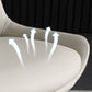 Nordic Style Metal Side Chair Gold Base Side Dining Chair for Bedroom
