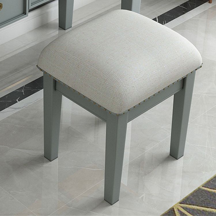 Traditional 3-Drawer Wood Dressing Table with Mirror Makeup Vanity Stool Clearhalo 'Bedroom Furniture' 'furn' 'furn_makeup_vanities' 'Furniture' 'Makeup Vanities' 'makeup_vanities' 1200x1200_971d596b-a9e8-4933-beb2-d7fffb62deea