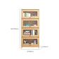 Libreria standard naturale in legno moderno libreria chiusa