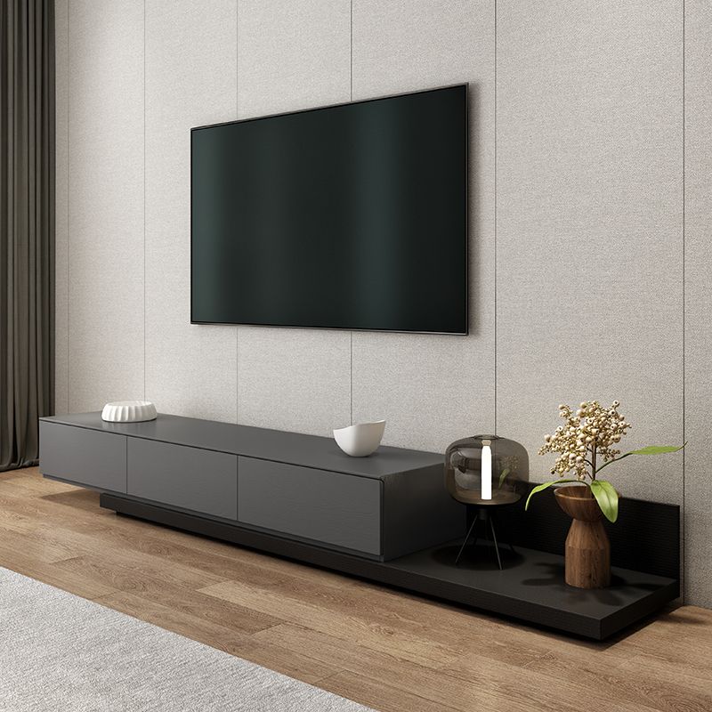 Engineered Wood TV Stand 3 Drawers Modern Media TV Stand Console Clearhalo 'furn' 'furn_tv_stands_entertainment_centers' 'Furniture' 'Living Room Furniture' 'TV Stands & Entertainment Centers' 'TV Stands & Media Storage Furniture' 'tv_stands_entertainment_centers' 1200x1200_97221b45-138b-4a72-92b5-3f5dfdfec166