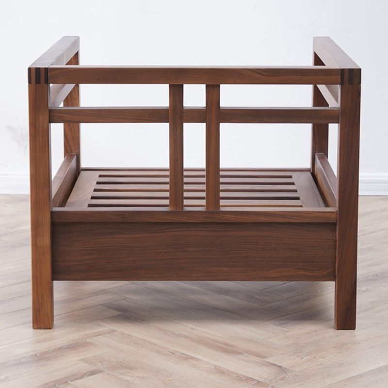 Solid Wood Farmhouse Loose Back Square Arm Sofa with Grey Cushions Clearhalo 'furn' 'furn_sofas' 'Furniture' 'Living Room Furniture' 'Sofa' 'sofas' 1200x1200_9724815c-82e3-4dc5-995a-53dcdf97a058