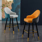 Contemporary Metal Leather Bar Stools Indoor Barstool with Footrest and Low Back Clearhalo 'Bar Furniture' 'Bar Stools' 'bar_stools' 'furn' 'furn_bar_stools' 'furniture_bar_stools' 'Kitchen & Dining Furniture' 'kitchen&dining_furn' 'kitchen' 'kitchen_furn' Furniture' 1200x1200_9726524f-bc7c-4be6-a8f8-f0b10892a690