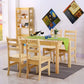 Modern Style Solid Wood Slate Dining Table Set Rectangular Formal Table with 4 Legs Base Clearhalo 'Dining Room Sets' 'Dining Tables & Seating' 'dining_room_set' 'furn' 'furn_dining_room_set' 'Furniture' 'furniture_dining_room_set' 'Kitchen & Dining Furniture' 'kitchen&dining_furn' 'kitchen' 1200x1200_972c1f05-3fdb-4731-8b3e-4bb195f2f3b2