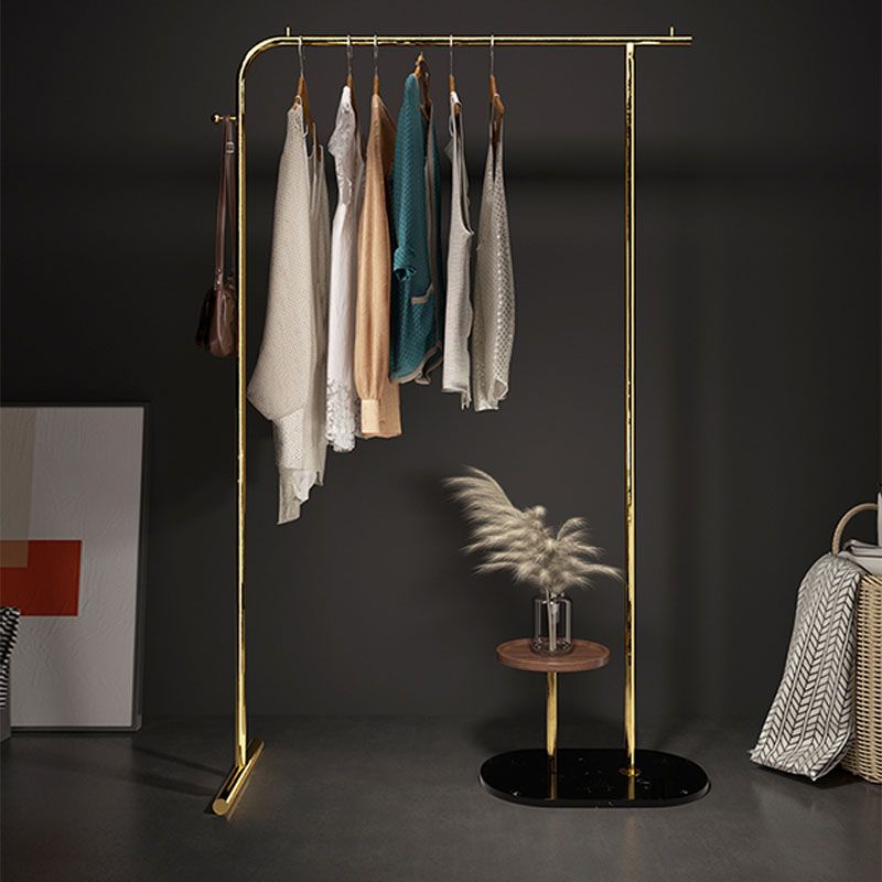 Splendido appendiabiti a gancio a gancio monoconcino con scaffalatura