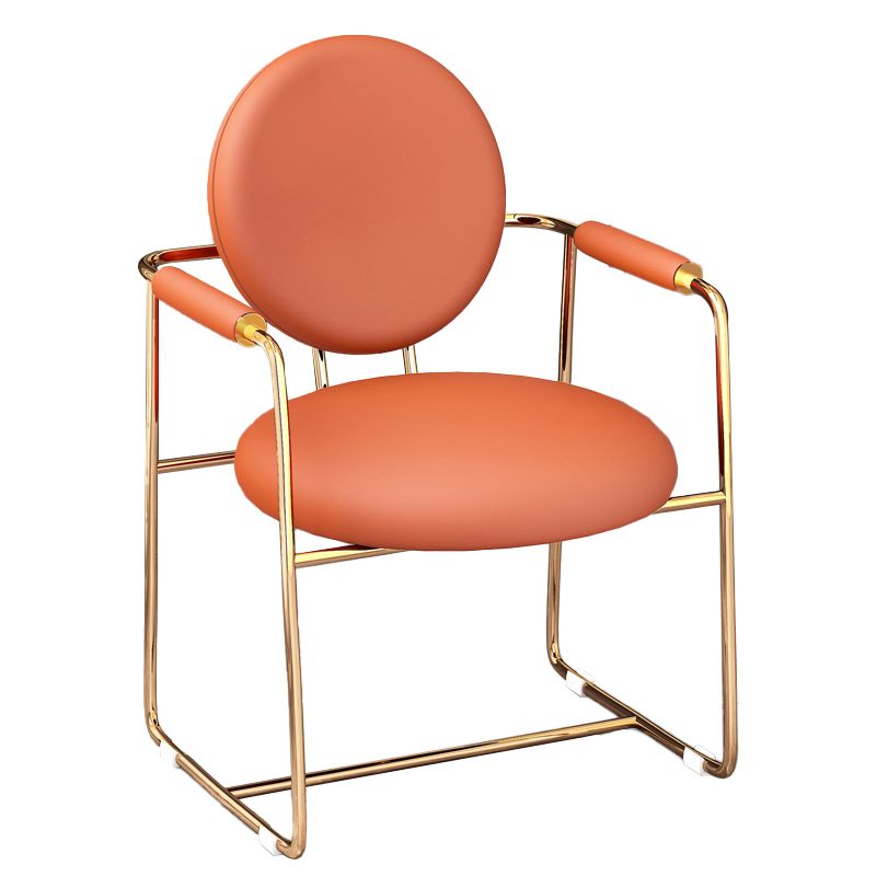 Scandinavian Style Upholstered Arm Side Chairs Open Back Dining Side Chairs (Set of 2) Clearhalo ' kitchen&dining_furn' 'Dining Chairs' 'Dining Tables & Seating' 'dining_chair' 'furn' 'furn_dining_chair' 'Furniture' 'furniture_dining_chair' 'Kitchen & Dining Furniture' 'kitchen' 1200x1200_972d5ebd-78b6-4a51-bd43-918993d66a73