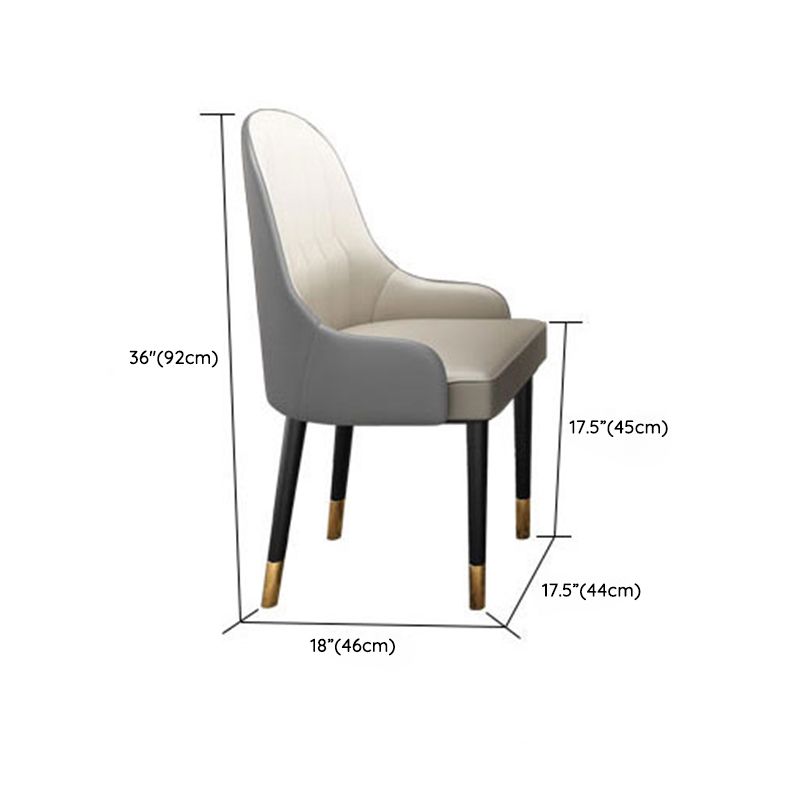 5/7 piezas silla de comedor contemporánea y mesa para el hogar