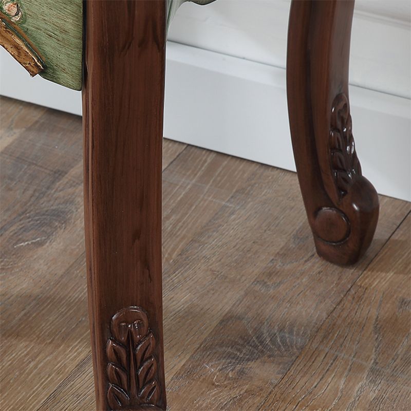 Mobile moderno della metà del secolo Tretwork laterale dipinto a mano