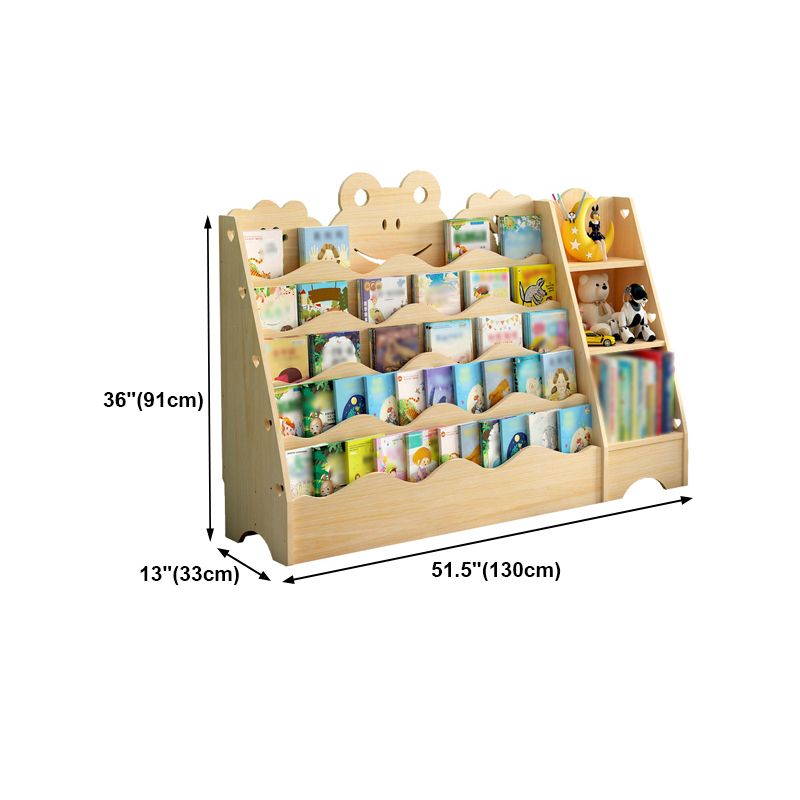 Ladder Bookcase Solid Wood Contemporary Style Bookshelf for Study Room Clearhalo 'Bookcases' 'furn' 'furn_bookcases' 'Furniture' 'furniture_bookcases' 'kitchen' 'kitchen_bookcases' 'Living Room Furniture' 'Office Furniture' 1200x1200_9734f429-ef16-4f89-8ce7-853420805fd6