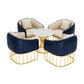 Glam Style Sintered Stone Dining Set 1/2/3/4/5 Pieces Dining Table Set for Home Use Clearhalo 'Dining Room Sets' 'Dining Tables & Seating' 'dining_room_set' 'furn' 'furn_dining_room_set' 'Furniture' 'Kitchen & Dining Furniture' 1200x1200_9735f002-ba70-40b8-8b96-f4c648665768