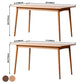 Contemporary Table Solid Wood Dining Table Rectangle for Dining Room Home Clearhalo ' dining_table' 'Dining Tables & Seating' 'Dining Tables' 'furn' 'furn_dining_table' 'Furniture' 'furniture_dining_table' 'Kitchen & Dining Furniture' 'kitchen&dining_furn' 'kitchen' 'kitchen_dining_table' 1200x1200_9736cd11-3e7a-44b3-bdef-0815ab09d4bb