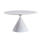 Modern Pedestal Dining Table Stone Table for Dining Room Kitchen
