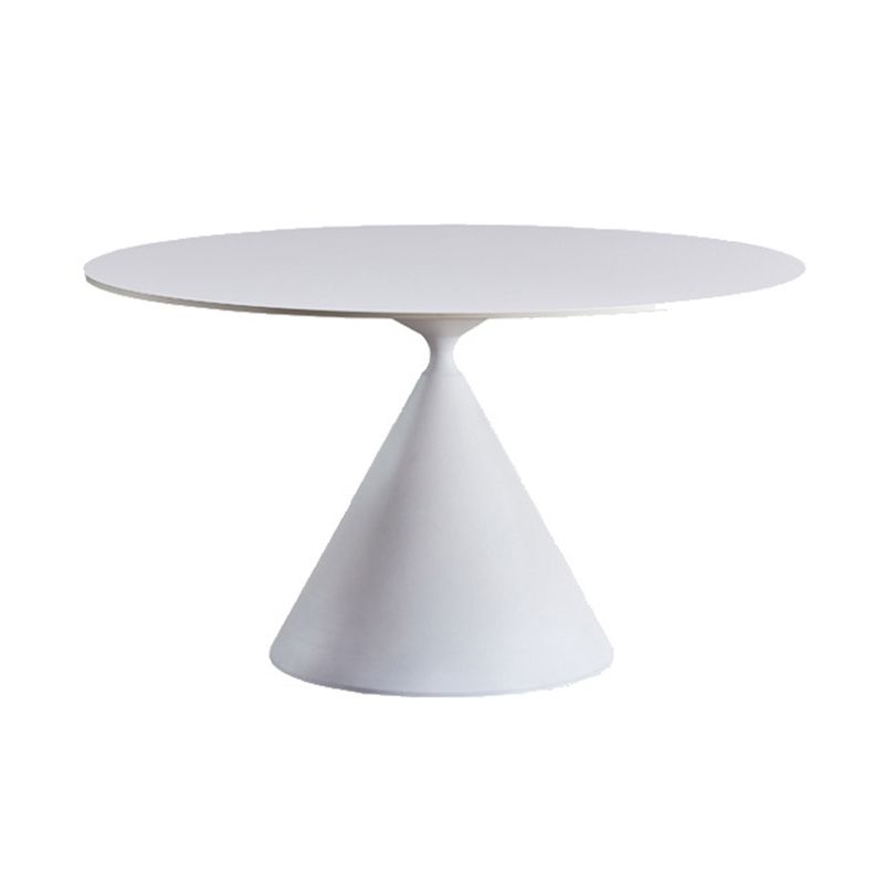 Modern Pedestal Dining Table Stone Table for Dining Room Kitchen