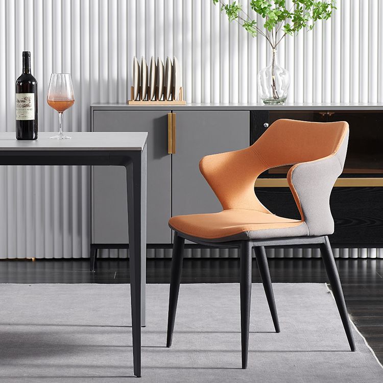 Contemporary Dining Room Arm Chairs Faux Leather Dining Chairs Clearhalo 'Dining Chairs' 'Dining Tables & Seating' 'dining_chair' 'furn' 'furn_dining_chair' 'Furniture' 'furniture_dining_chair' 'Kitchen & Dining Furniture' 1200x1200_97383716-0630-4a14-bc3a-e864f9e7eef9