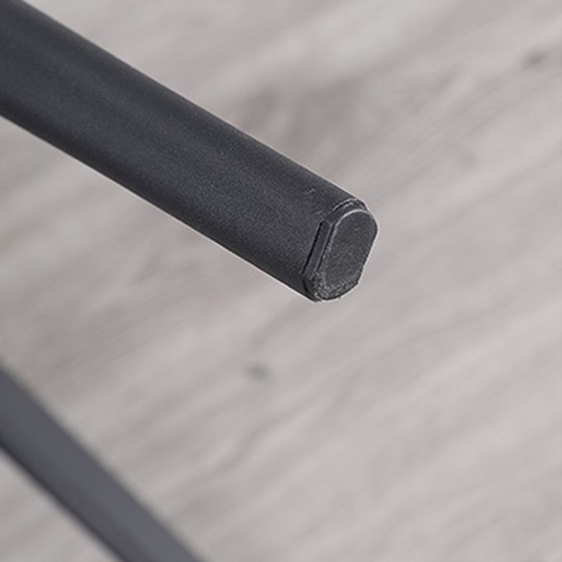 Modern Leather Curved Dining Chair Matte Finish Parsons Chair for Brasserie Clearhalo ' kitchen&dining_furn' 'Dining Chairs' 'Dining Tables & Seating' 'dining_chair' 'furn' 'furn_dining_chair' 'Furniture' 'furniture_dining_chair' 'Kitchen & Dining Furniture' 'kitchen' 1200x1200_9739361f-bfc5-4ead-83f9-831e7a6b636d