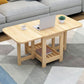 Contemporary Natural Rectangle Coffee Table Single Folding Cocktail Table Clearhalo 'Coffee & Accent Tables' 'Coffee Tables' 'coffee_tables' 'furn' 'furn_coffee_tables' 'Furniture' 'Living Room Furniture' 1200x1200_9739a790-bd66-492d-96d8-72983d58358e