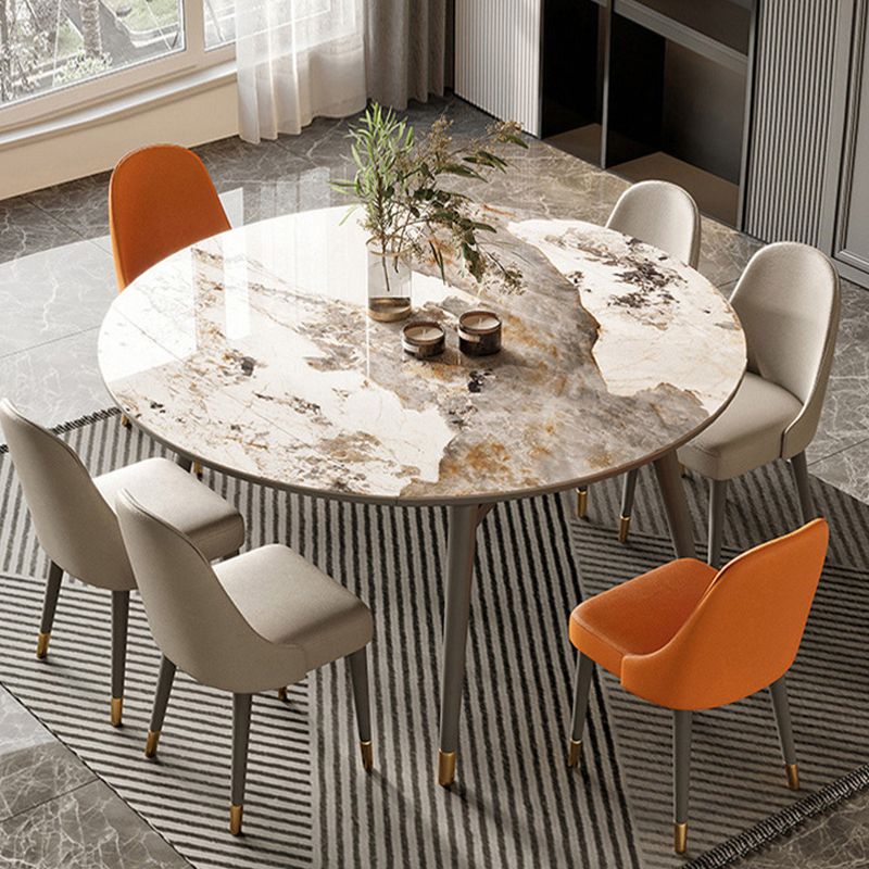 Simplicity Dining Room Dinner Table Rubberwood Solid Wood Base Dining Table