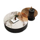 Modern Slate Coffee Table Round Bunching Coffee Table Set with Drawer Clearhalo 'Coffee & Accent Tables' 'Coffee Tables' 'coffee_tables' 'furn' 'furn_coffee_tables' 'Furniture' 'Living Room Furniture' 1200x1200_974411c5-9ff2-4808-91ac-f0746d1535b5
