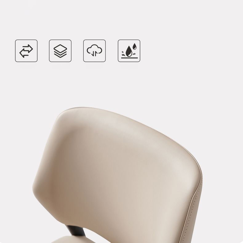 Modern Simple Side Chair Wooden Frame Side Dining Chair for Bedroom Clearhalo 'Dining Chairs' 'Dining Tables & Seating' 'dining_chair' 'furn' 'furn_dining_chair' 'Furniture' 'Kitchen & Dining Furniture' 1200x1200_9744e90d-dd38-453e-bc90-ec85c094e291