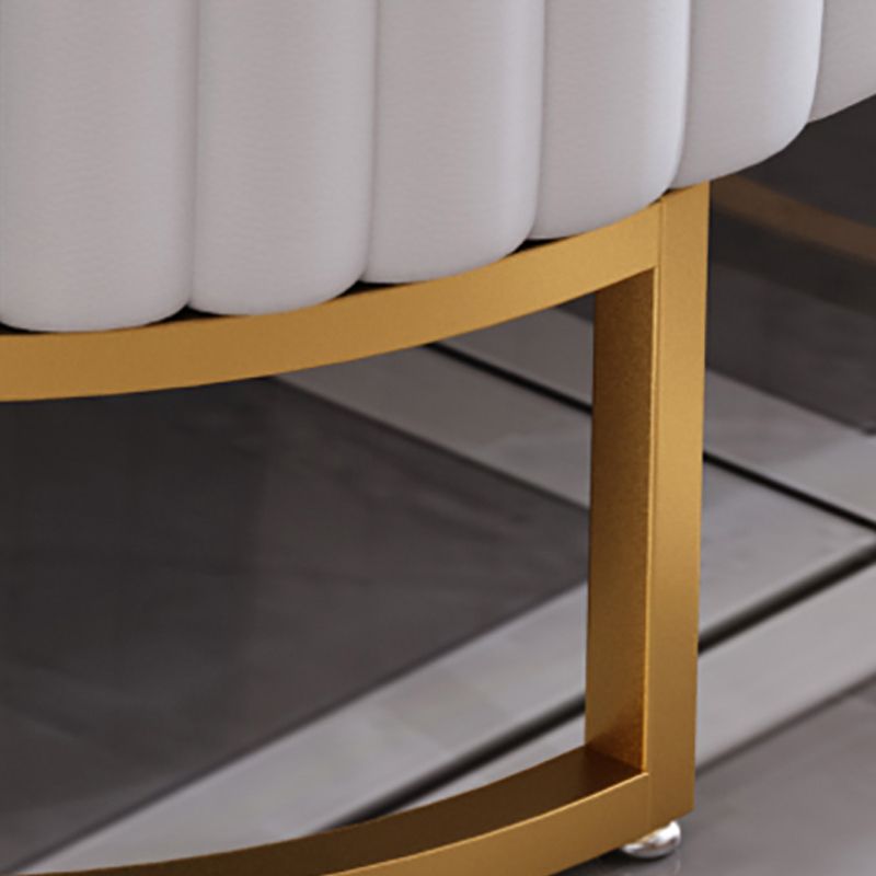 Meuble TV scandinave imitation marbre, console TV de rangement fermée avec tiroirs