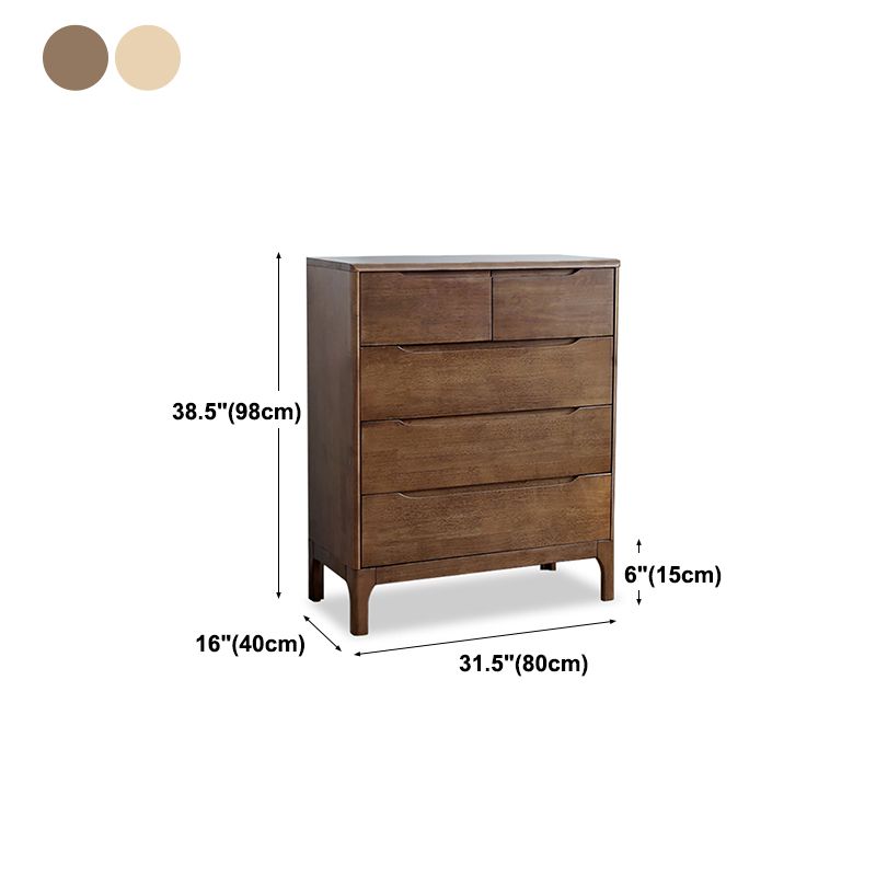 Modern Rubberwood Solid Wood Buffet Sideboard 15.7"D Dining Room Buffet Server with Drawer Clearhalo 'buffet_sideboard' 'Buffets & Sideboards' 'furn' 'furn_buffet_sideboard' 'Furniture' 'furniture_buffet_sideboard' 'Kitchen & Dining Furniture' 1200x1200_974fd6cd-553e-4efd-ac06-fbf57495186e