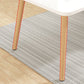 Modern Dining Set 1/5 Pcs Wood Dining Table with Armless Chairs