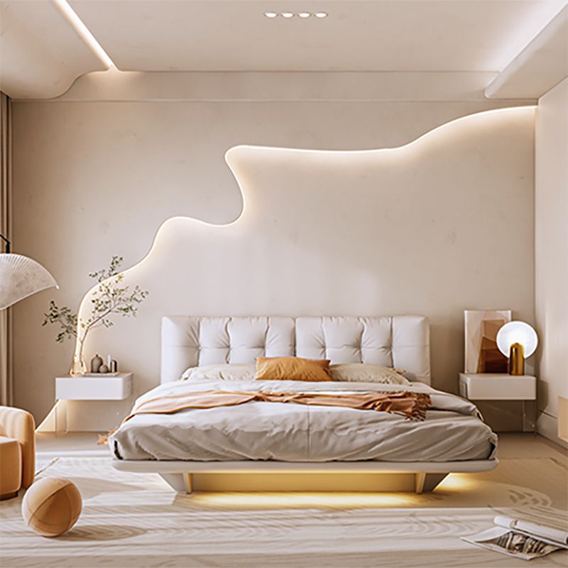 Struttura a colori solidi a sollevamento bianco contemporaneo, luce non inclusa