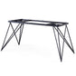 Stone Dining Site Table Industrial Style Rectangle Dining Table for Kitchen Home Clearhalo ' dining_table' 'Dining Tables & Seating' 'Dining Tables' 'furn' 'furn_dining_table' 'Furniture' 'furniture_dining_table' 'Kitchen & Dining Furniture' 'kitchen&dining_furn' 'kitchen' 'kitchen_dining_table' 1200x1200_97584858-19eb-47f4-8359-00887a7caaa9