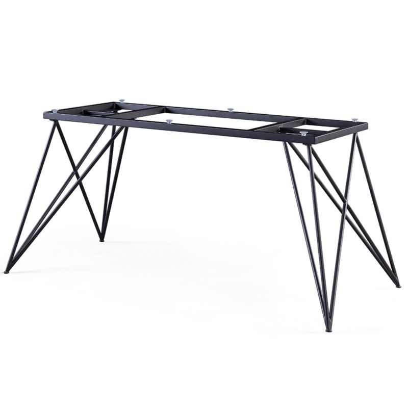 Stone Dining Site Table Industrial Style Rectangle Dining Table for Kitchen Home Clearhalo ' dining_table' 'Dining Tables & Seating' 'Dining Tables' 'furn' 'furn_dining_table' 'Furniture' 'furniture_dining_table' 'Kitchen & Dining Furniture' 'kitchen&dining_furn' 'kitchen' 'kitchen_dining_table' 1200x1200_97584858-19eb-47f4-8359-00887a7caaa9