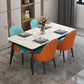 Modern Style Sintered Stone Dinette Set with Rectangle Table Dining Room Furniture for Dining Room Clearhalo 'Dining Room Sets' 'Dining Tables & Seating' 'dining_room_set' 'furn' 'furn_dining_room_set' 'Furniture' 'furniture_dining_room_set' 'Kitchen & Dining Furniture' 'kitchen&dining_furn' 'kitchen' 1200x1200_9758ae9d-945f-48d3-8aac-8b7f0425a053