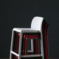 Stackable Low Back Modern Barstool Matte Finish Plastic Home Stool Clearhalo 'Bar Furniture' 'Bar Stools' 'bar_stools' 'Furniture' 'furniture_bar_stools' 'Kitchen & Dining Furniture' 1200x1200_97597ec8-c89e-4972-8a1b-ab9008bcdb70